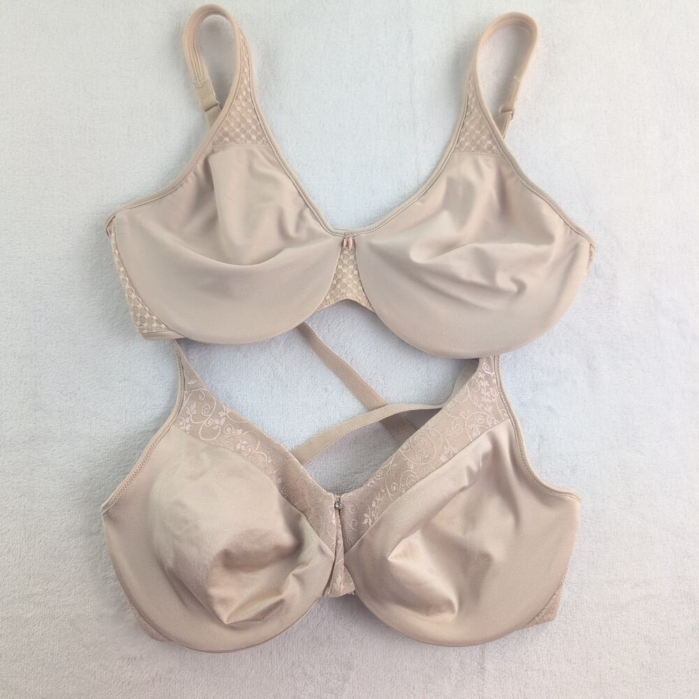 Bali (2) Underwire T Shirt Bras Beige Women's 34DD